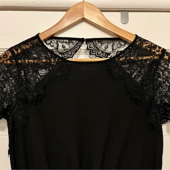 Ann Taylor Loft black romper, size 0P - Picture 5 of 5